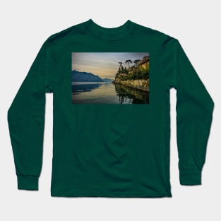 Lake Garda Seen from Malcesine Long Sleeve T-Shirt
